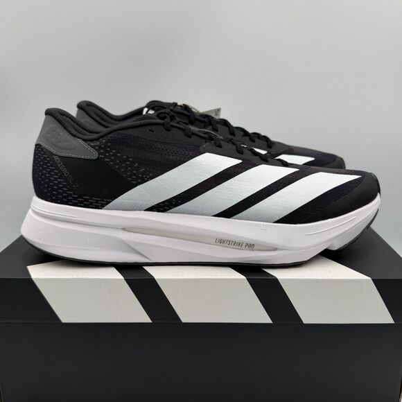 Adidas Adizero SL2 Running Shoes Sneakers JQ0354 Black White Men’s Size 13 main image 9